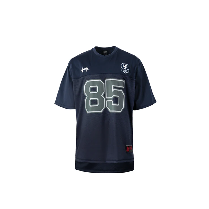 Rugby Jersey 美式復古透氣網眼運動上衣 紅色