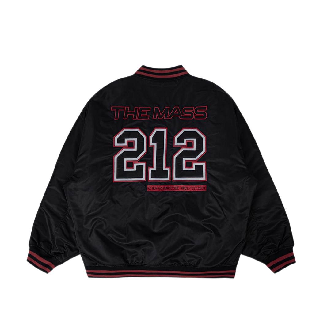 THE MASS 212 尼龍棒球外套 黑色