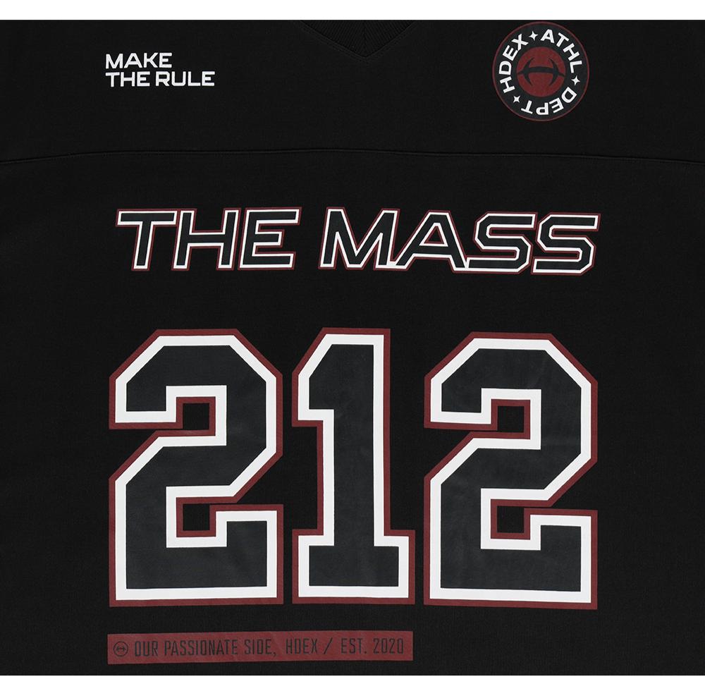 THE MASS 212 GIANT FIT 美式長袖上衣 黑色
