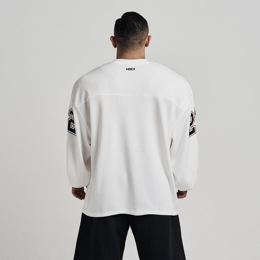 THE MASS 212 GIANT FIT 美式長袖上衣 白色
