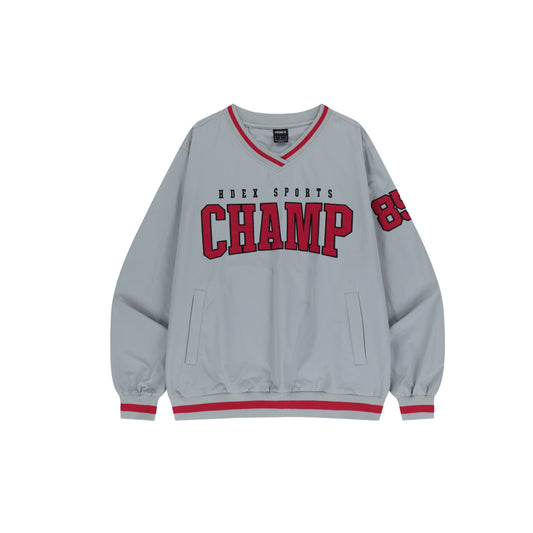 Champ 85 長袖運動上衣 灰色 (男女同款)