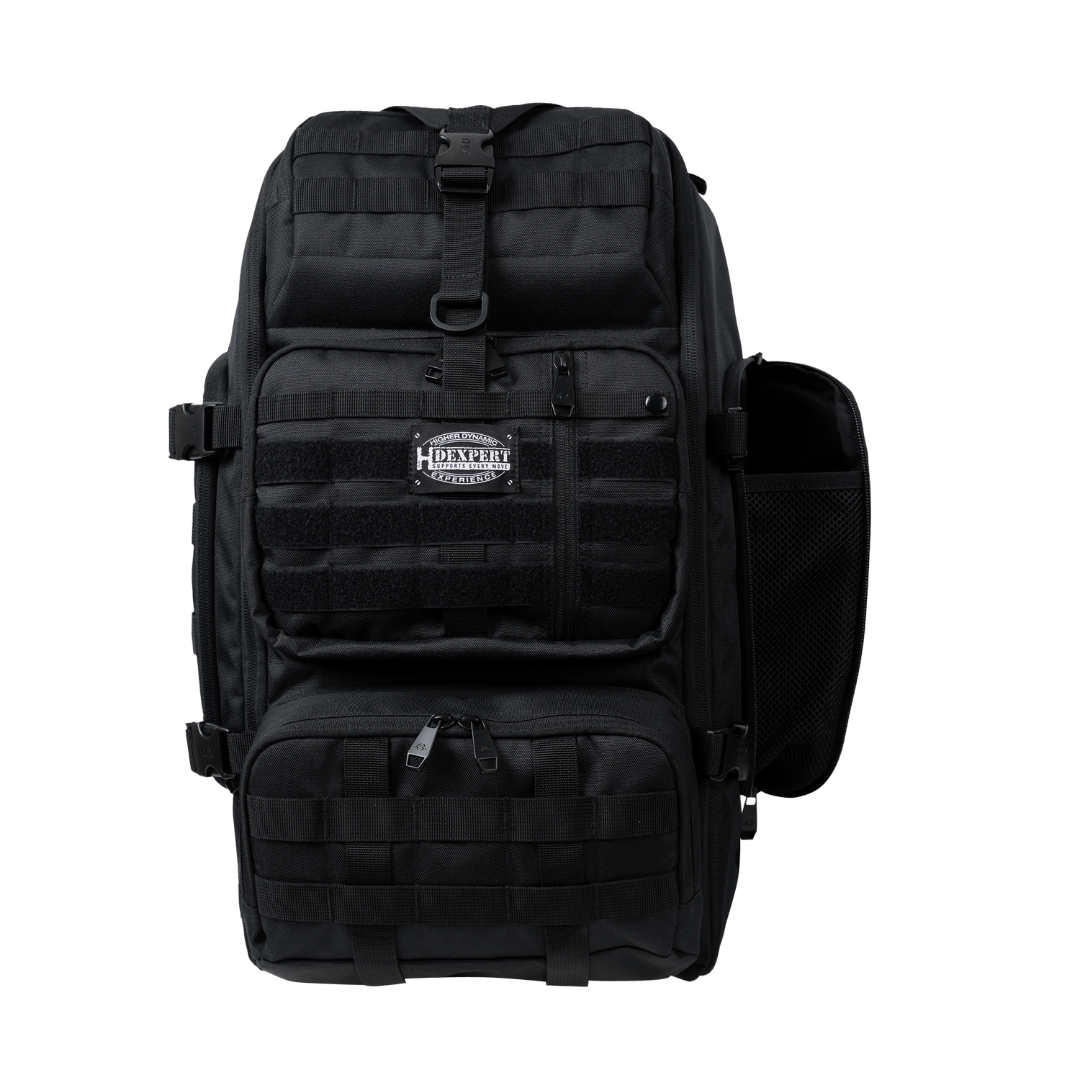 Gym Three Pocket Cordura 多功能運動後背包 黑色