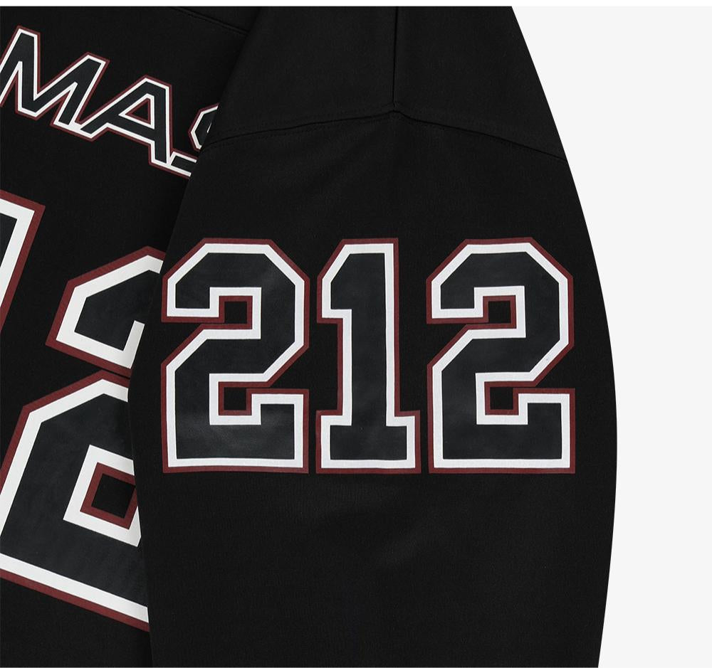 THE MASS 212 GIANT FIT 美式長袖上衣 黑色