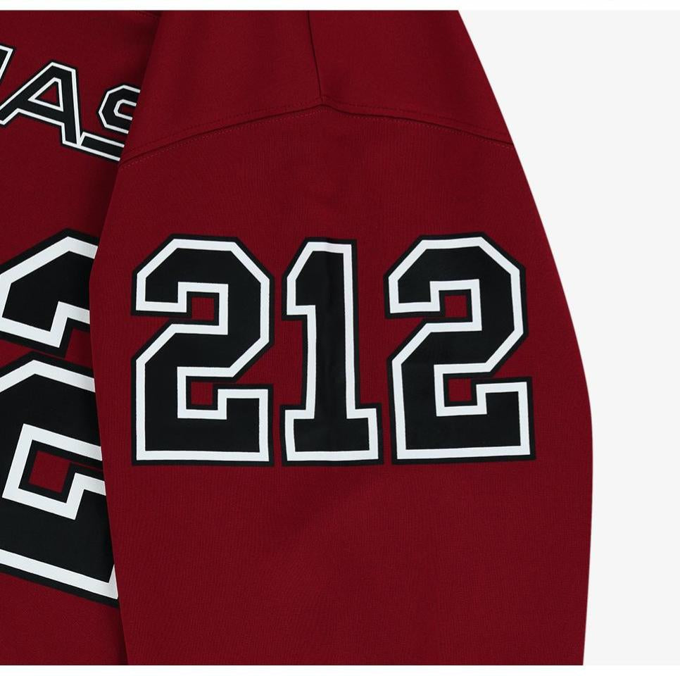 THE MASS 212 GIANT FIT 美式長袖上衣 紅色