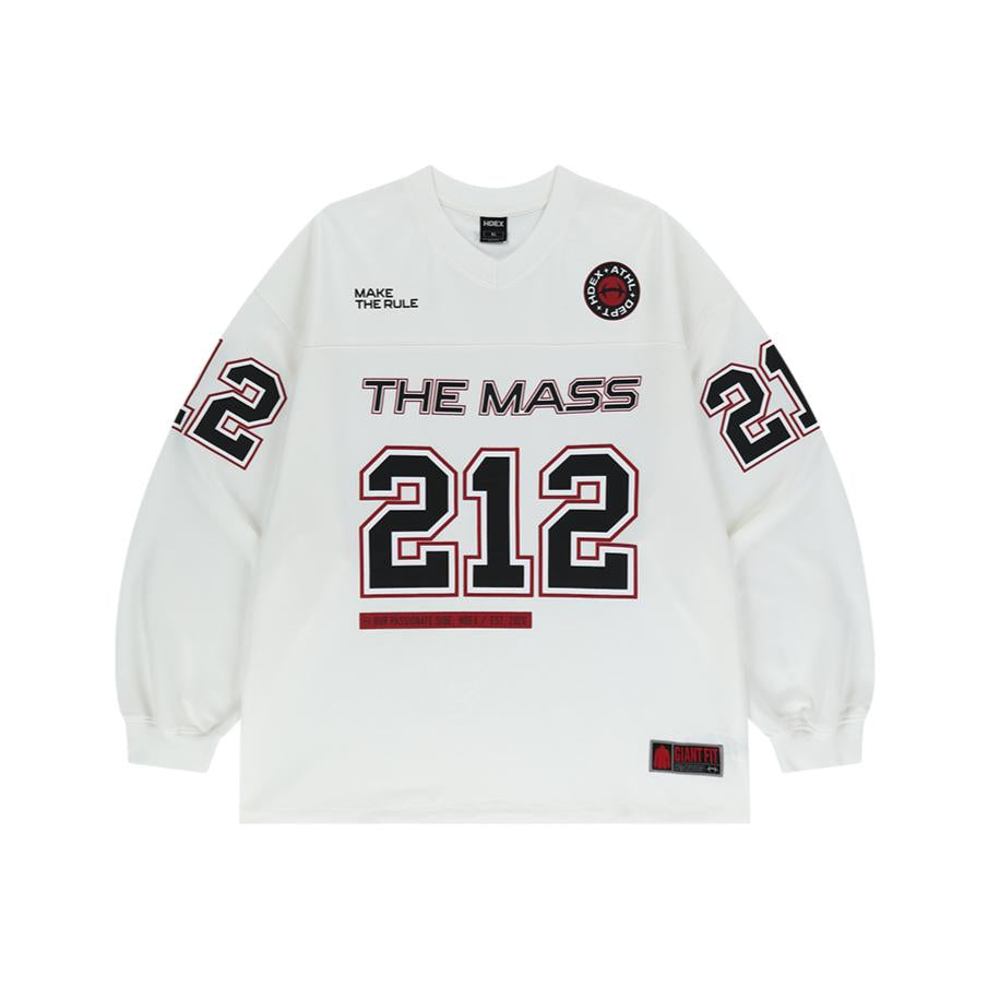 THE MASS 212 GIANT FIT 美式長袖上衣 白色