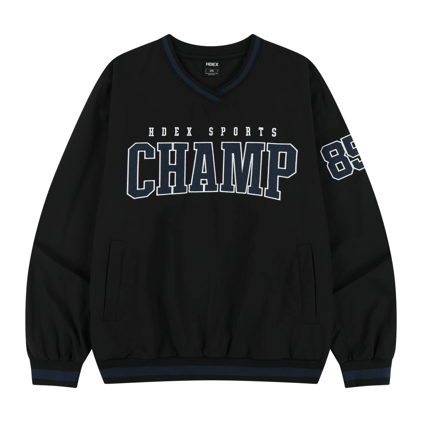 Champ 85 長袖運動上衣 黑色 (男女同款)