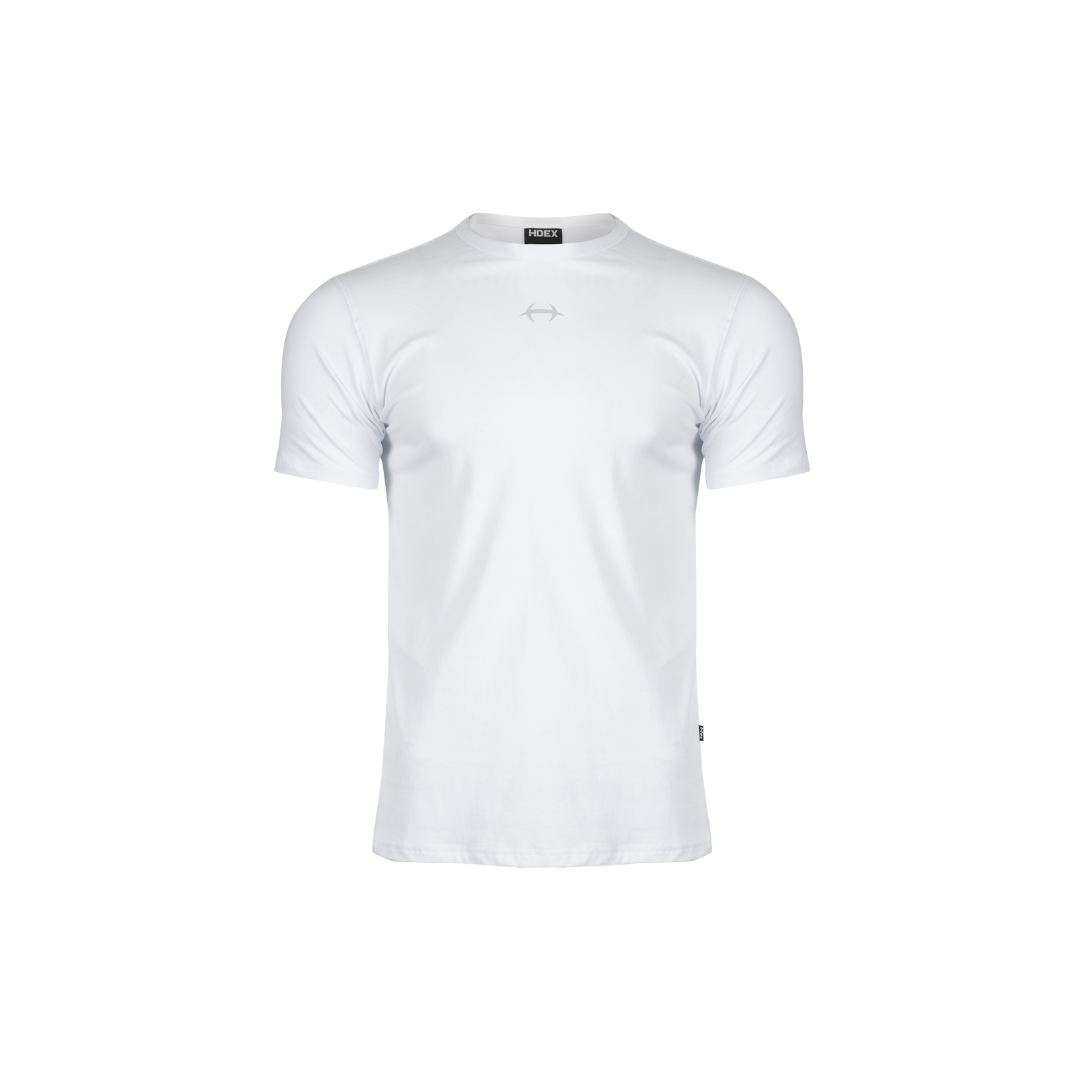 Symbol Air Muscle Fit 短袖運動合身上衣 白色