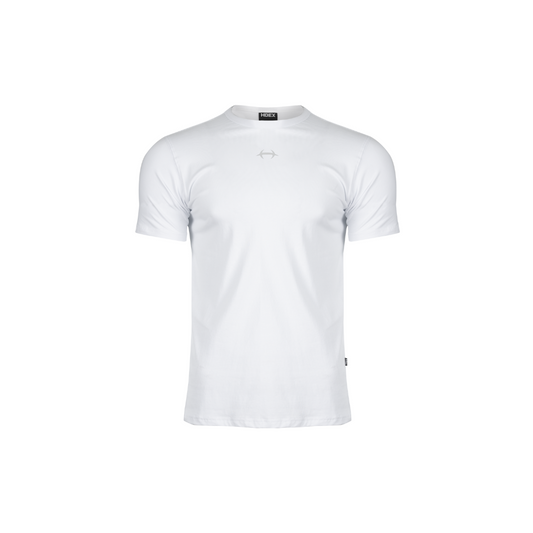 Symbol Air Muscle Fit 短袖運動合身上衣 白色