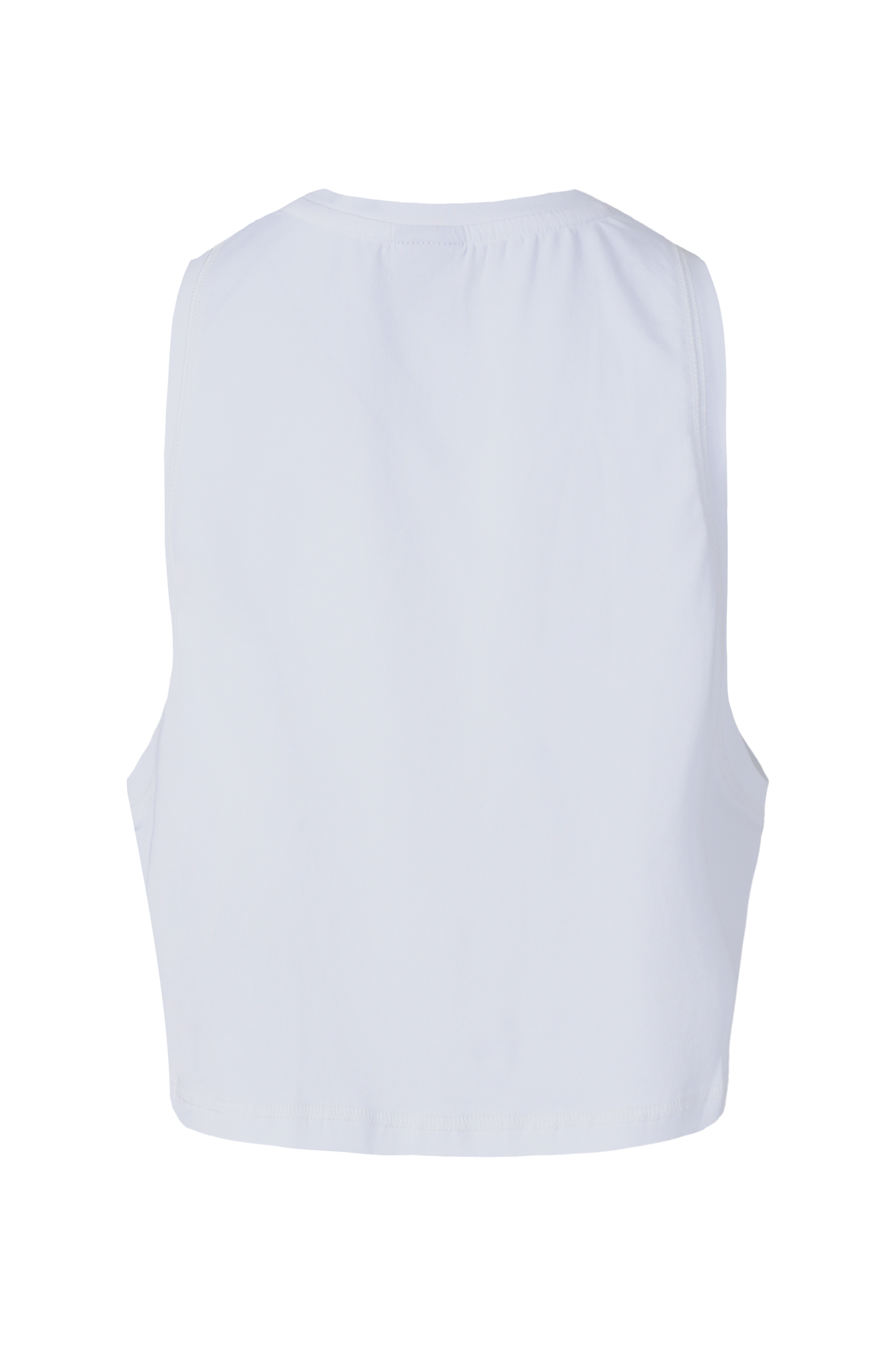 Main Small Logo 無袖運動背心 白色