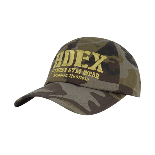 Core Logo 刺繡棒球帽 深茶色迷彩