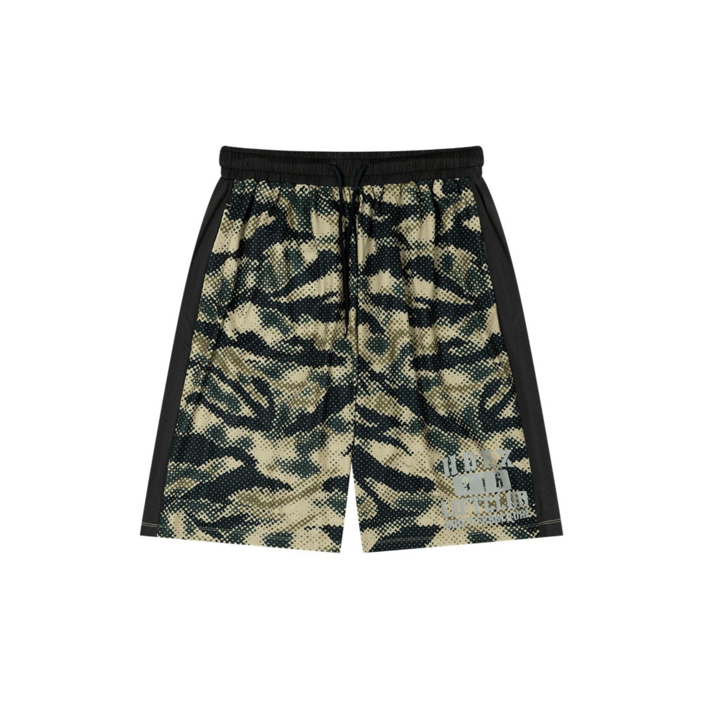 Lift Camo Mesh 百慕達網眼運動短褲 卡其迷彩