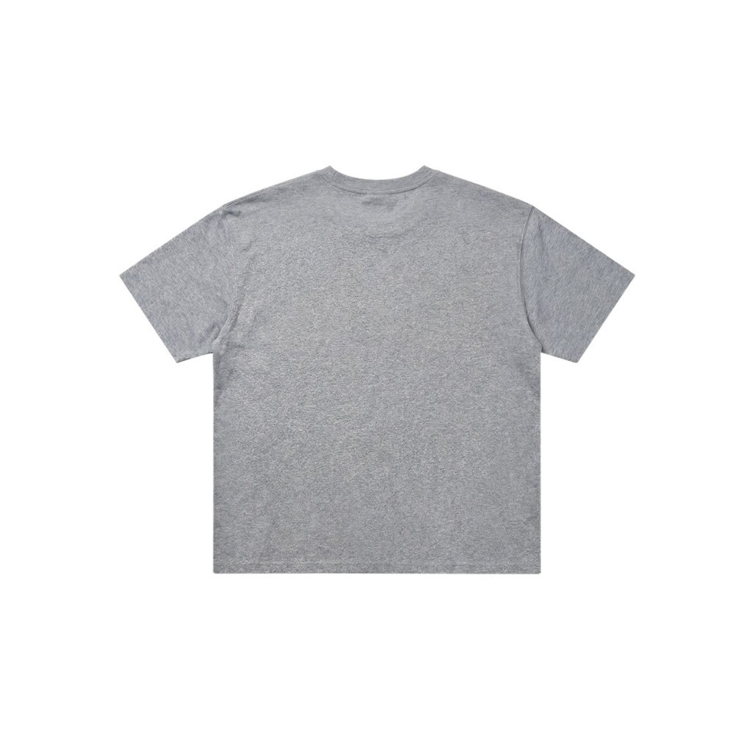 Core Small Logo Giant Fit 棉質短袖上衣 麻花灰