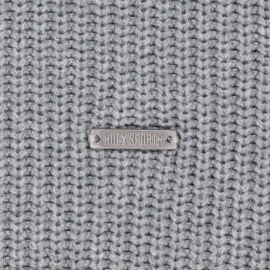 【早鳥優惠】Damage Pullover 街頭風純棉毛衣 灰色