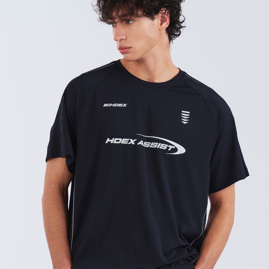 ASSIST REFLECTIVE 短袖機能上衣 黑色