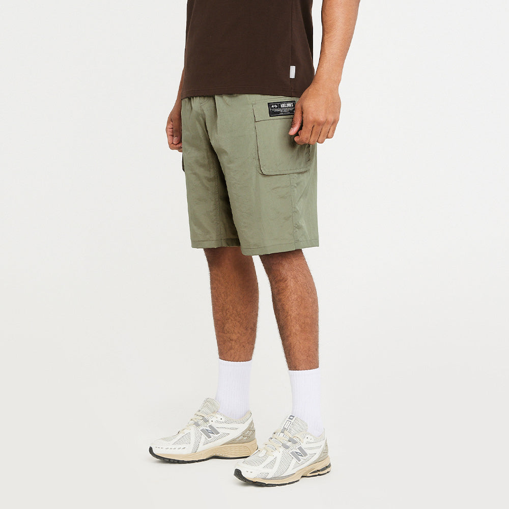 Cargo Nylon 尼龍工裝短褲 黑色