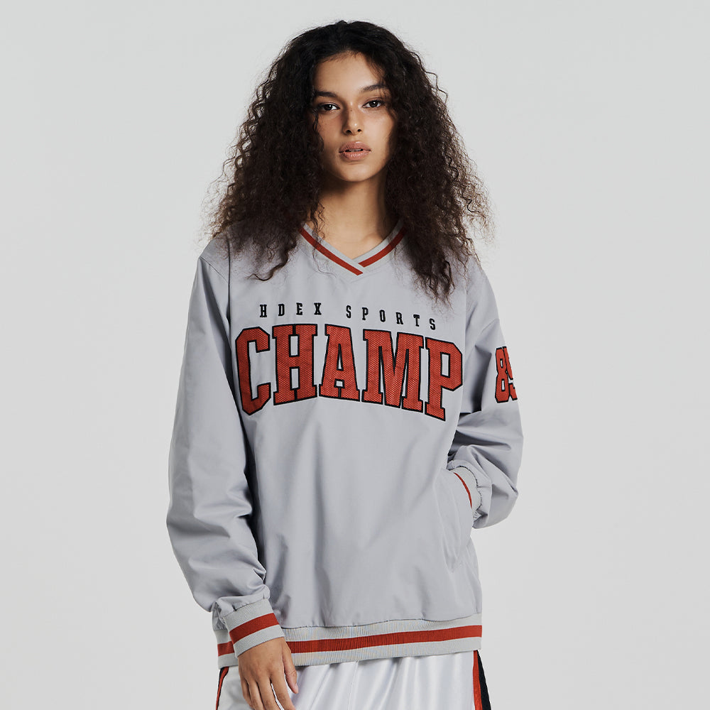 Champ 85 長袖運動上衣 黑色 (男女同款)