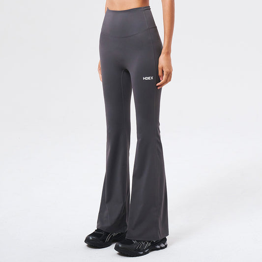 Firm Support 喇叭修身運動褲 深灰色