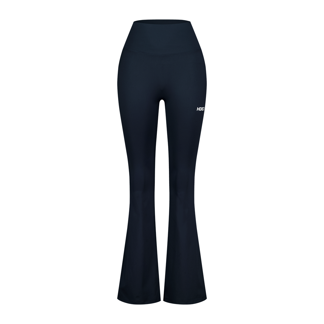 【新品預購】Firm Support 喇叭修身運動褲 深藍色