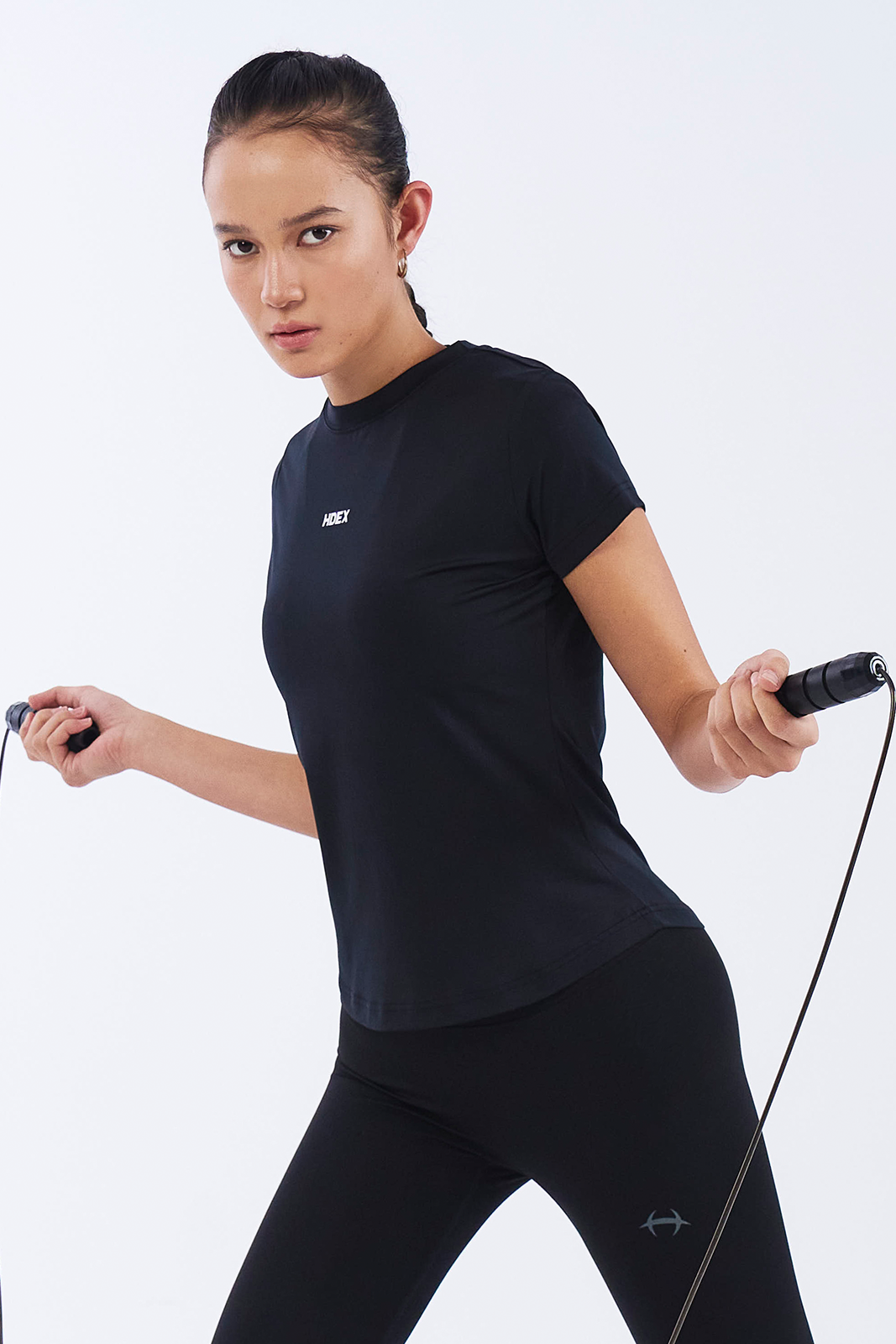 【新品預購】Silm Fit 專業修身短袖上衣 黑色