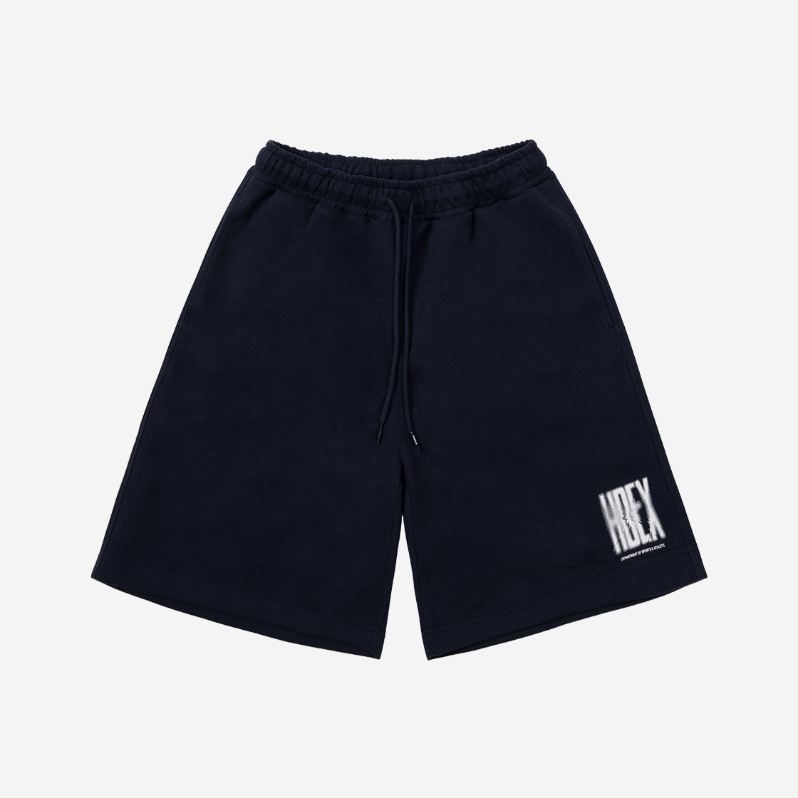 【新品預購】Crack Printed Sweat 運動短褲 深藍色