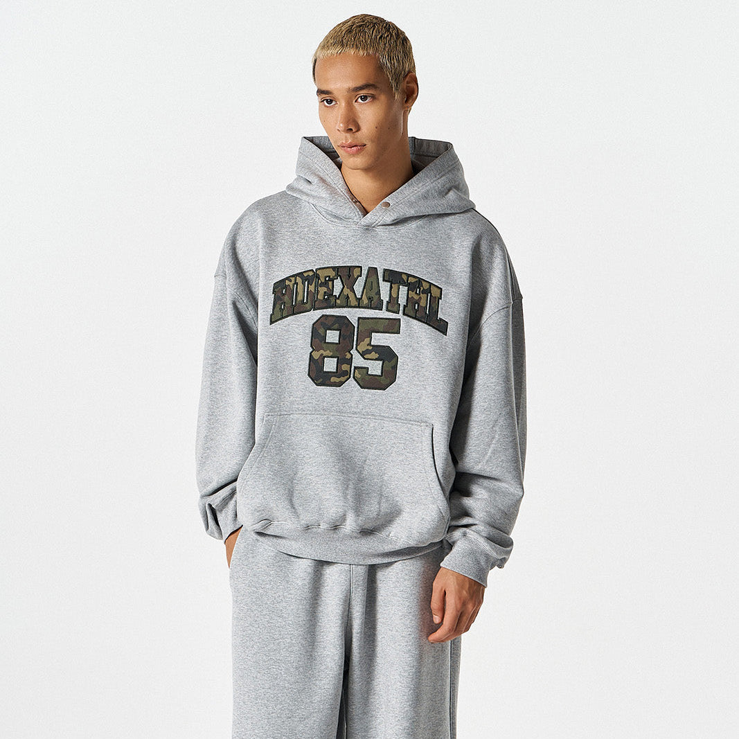【早鳥優惠】Athletic 85 休閒連帽上衣 麻花灰(男女同款)