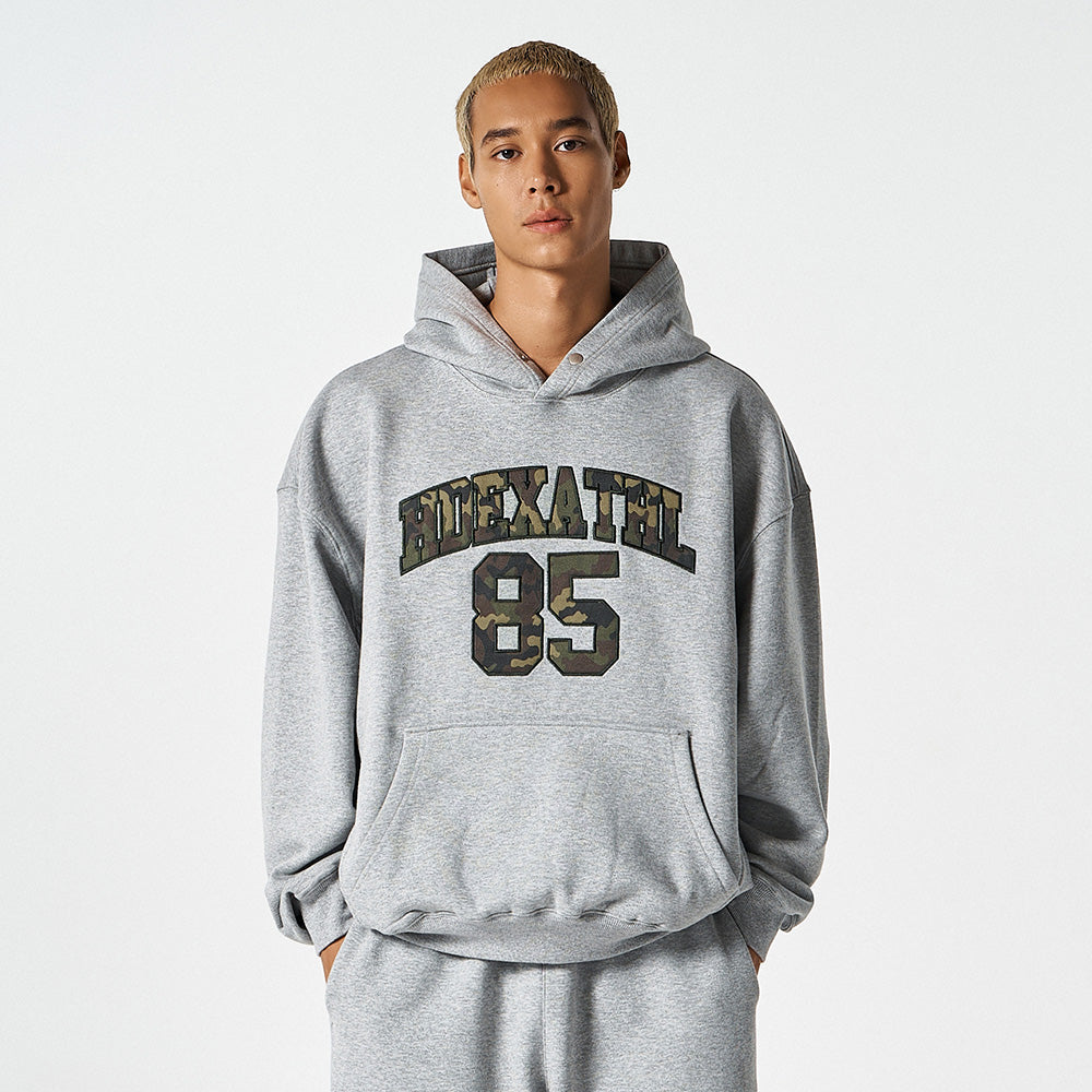 【早鳥優惠】Athletic 85 休閒連帽上衣 麻花灰(男女同款)