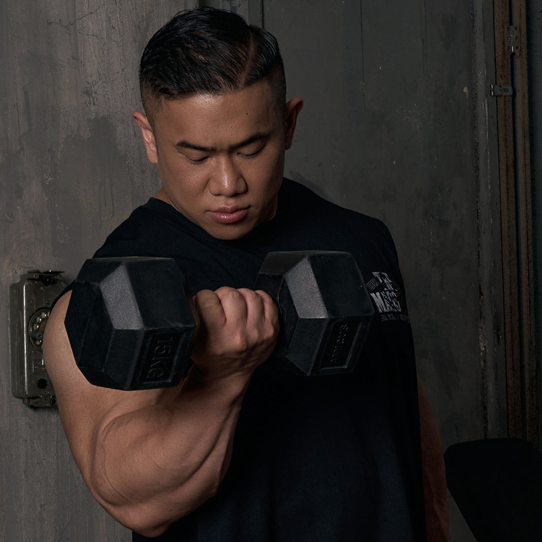 THE MASS 212 Giant Fit 印花純棉無袖上衣 黑色