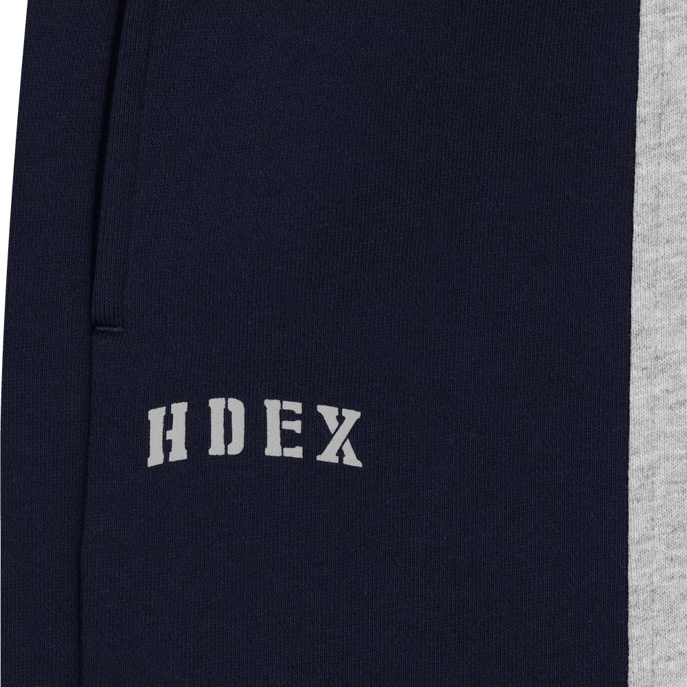 【新品早鳥優惠】Lift Damage 撞色拼接百慕達運動短褲 麻花灰