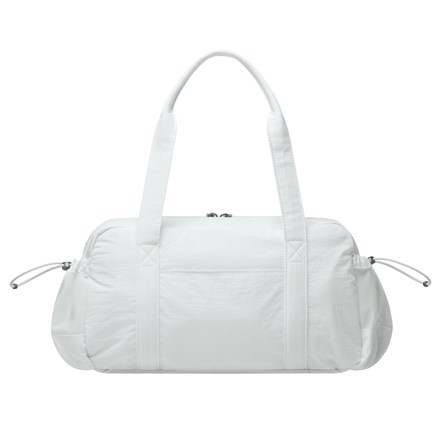Glossy Pouch Duffle 運動手提肩背包 白色