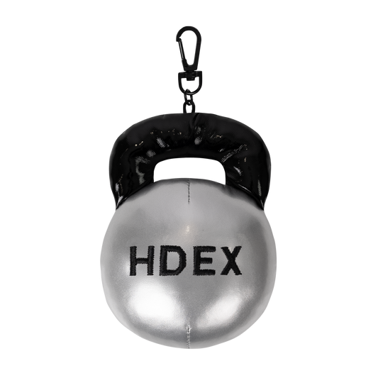 Kettlebell 鑰匙圈 銀色