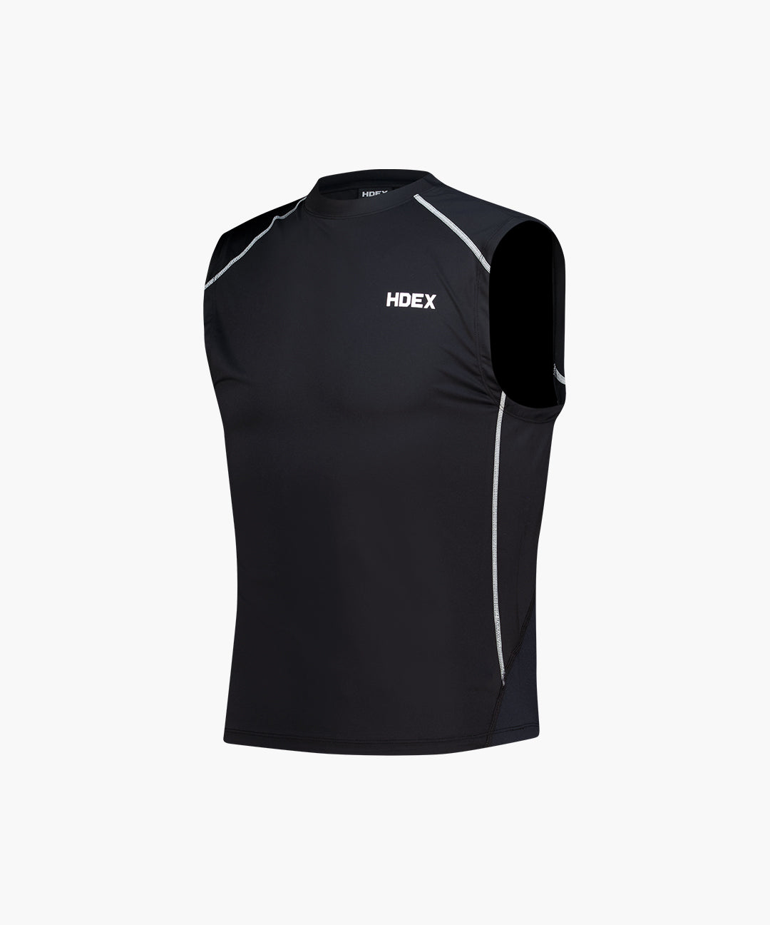 【新品預購】PRO MUSCLE FIT 無袖修身運動背心 黑色