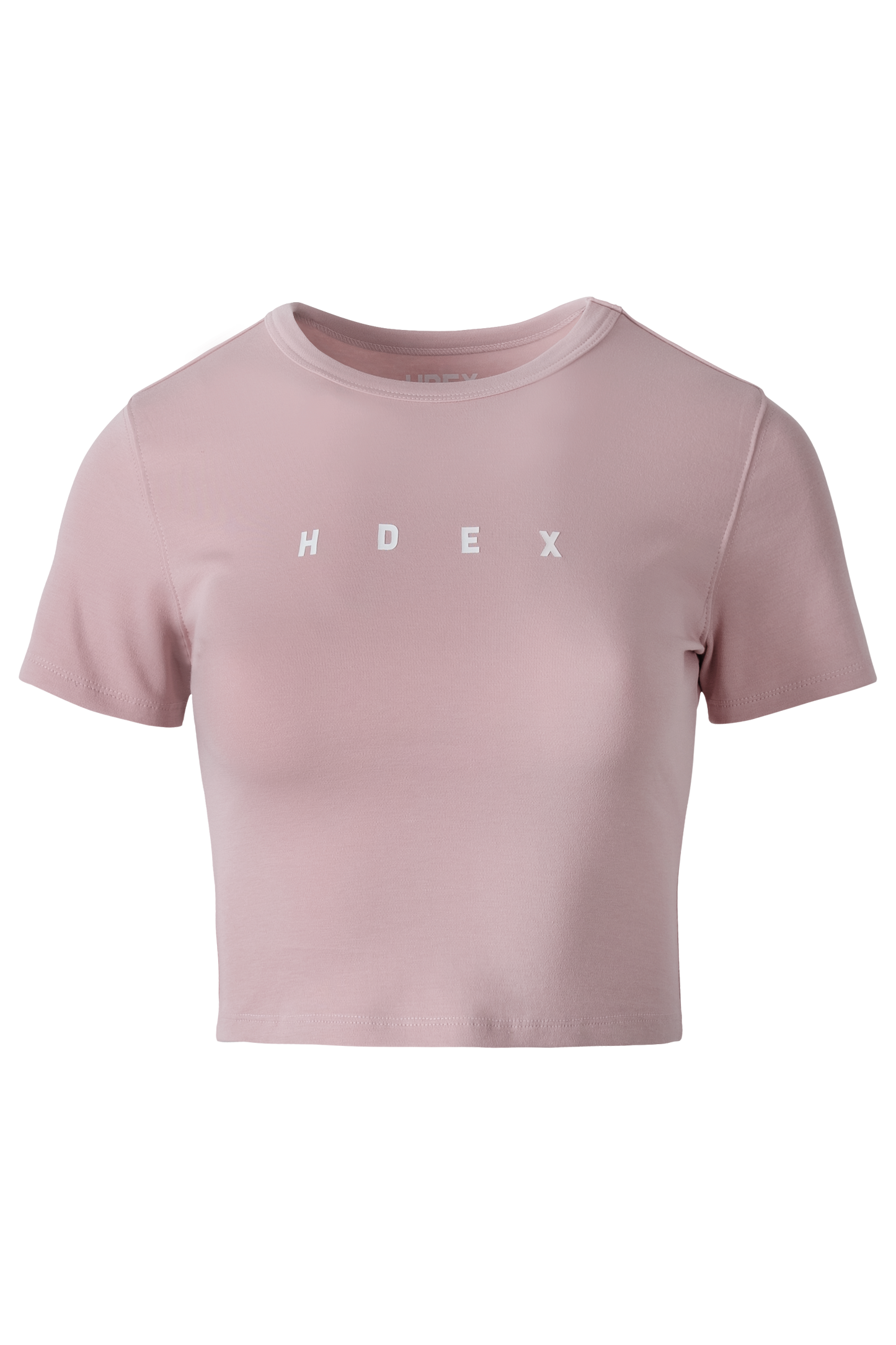 Mond Relax Fit 短版合身運動上衣 粉紅色