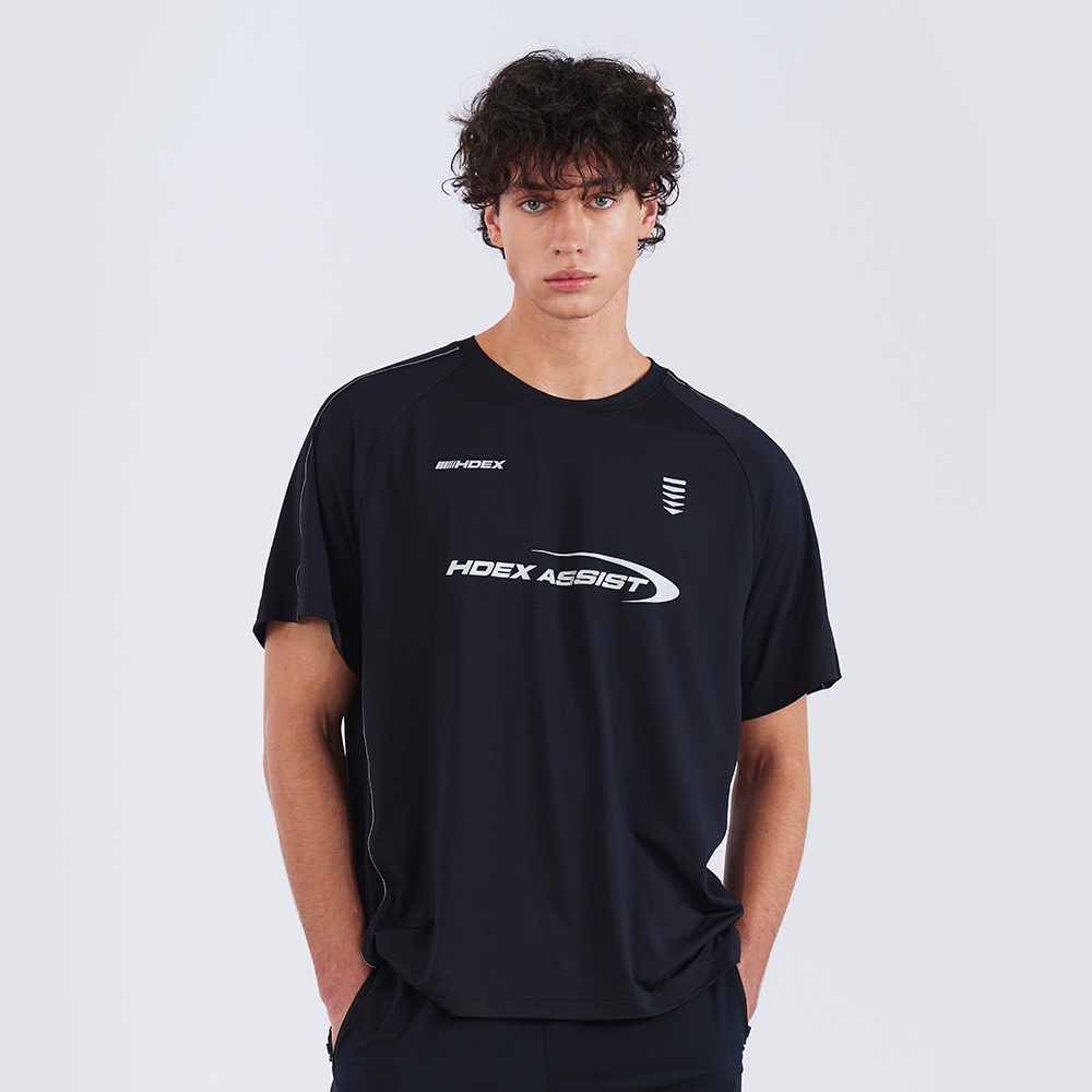 ASSIST REFLECTIVE 短袖機能上衣 黑色