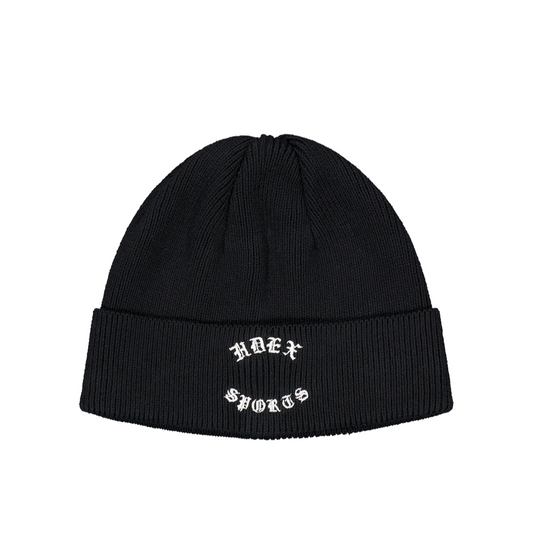 Essential 針織毛帽 黑色