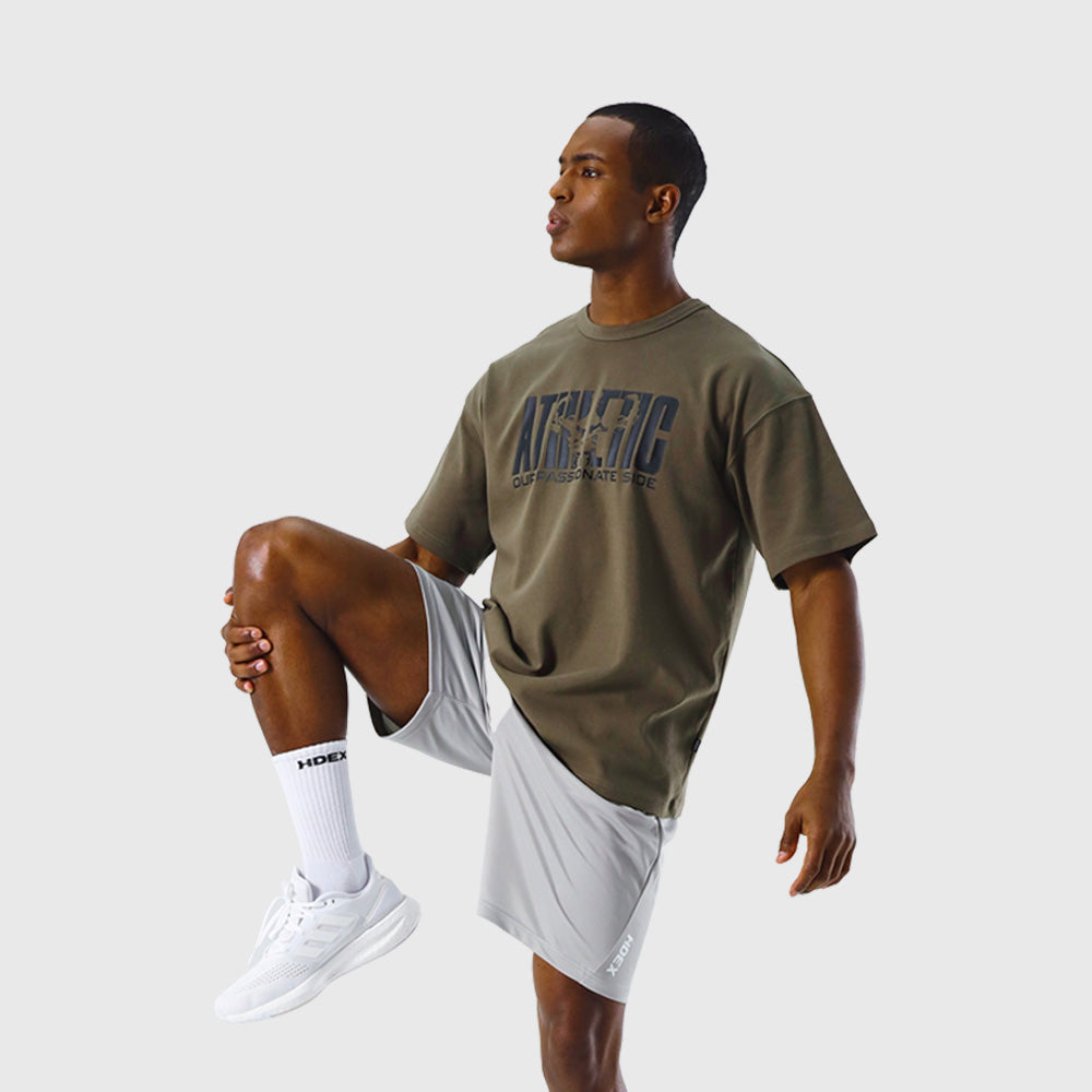 Athletic Over Fit 短袖上衣 白色