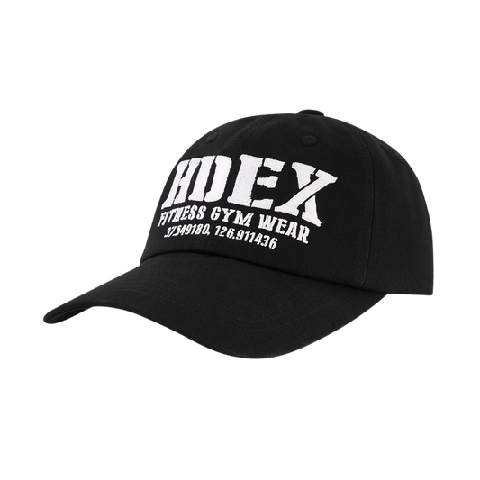 Core Logo 刺繡棒球帽 黑色