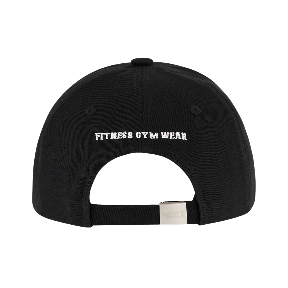 Core Logo 刺繡棒球帽 黑色