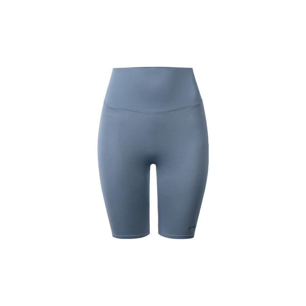 Womens Support 4分單車短褲 霧藍色