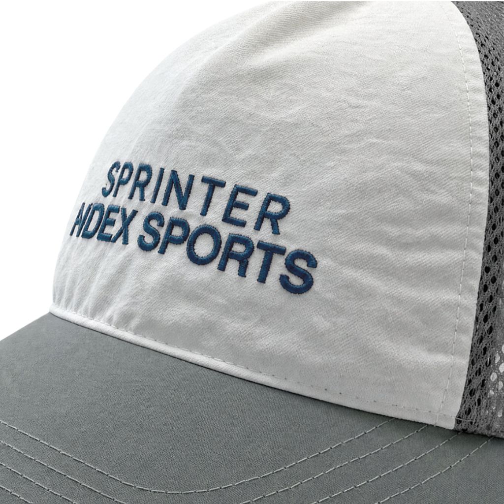 Sprinter Running 網眼拼接棒球帽 灰色