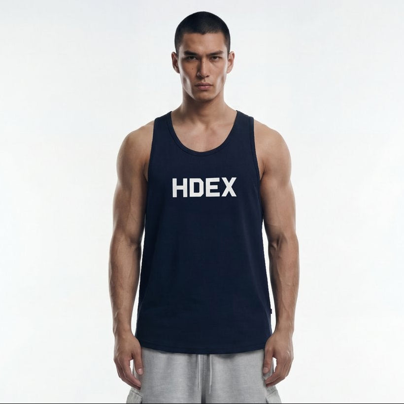 HDEX Main Logo 平衡挖背訓練背心 海軍藍