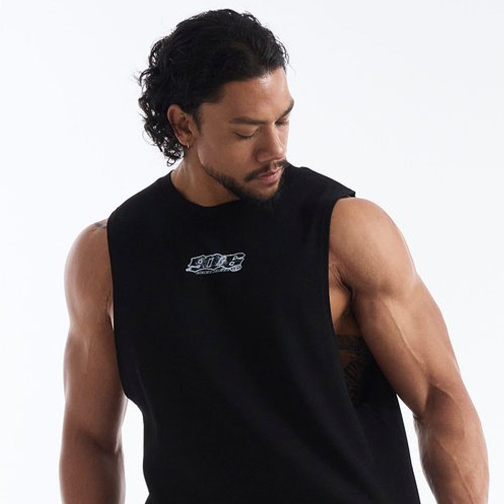 【新品早鳥優惠】Clear 916 背部印花運動背心 黑色