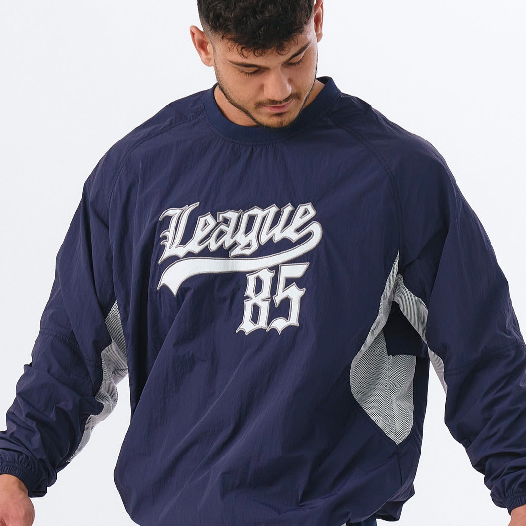 【新品預購】LEAGUE 85 運動長袖上衣 深藍色