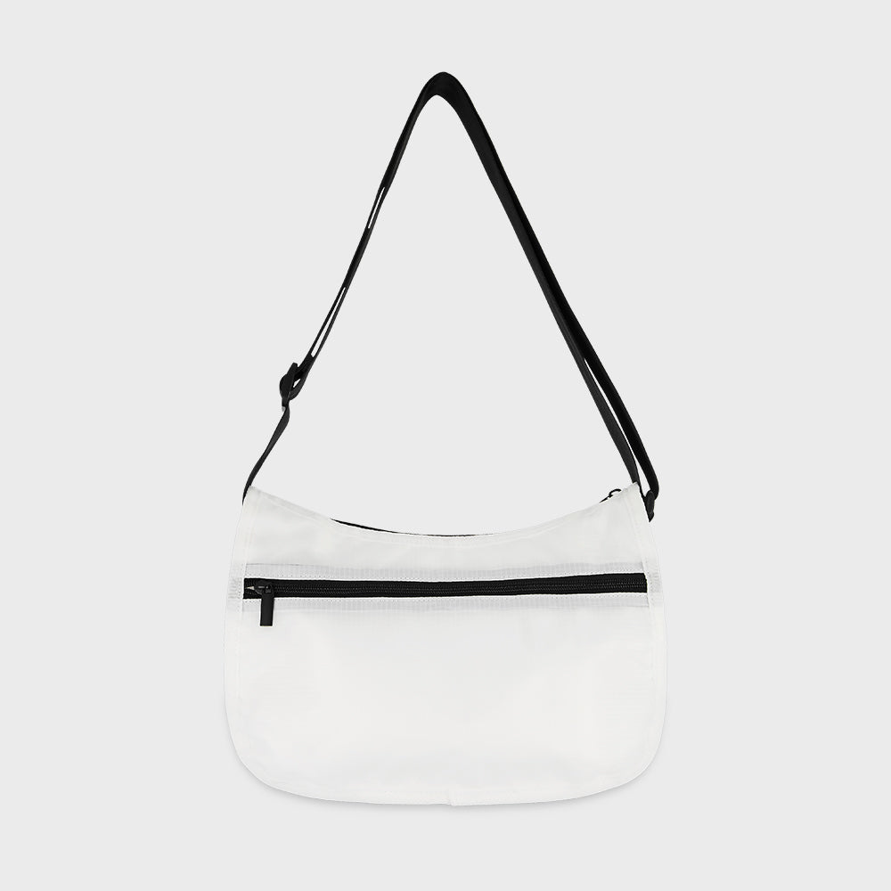 Nylon Rib Pocket 2WAY運動背包 白色
