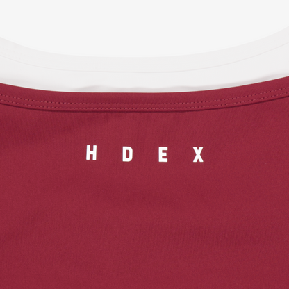 【新品早鳥優惠】Light Support 假兩件運動背心 櫻桃紅