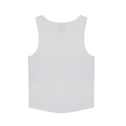 【新品早鳥優惠】Clear 916 羅紋短版背心 白色