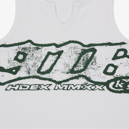 【新品早鳥優惠】Clear 916 羅紋短版背心 白色