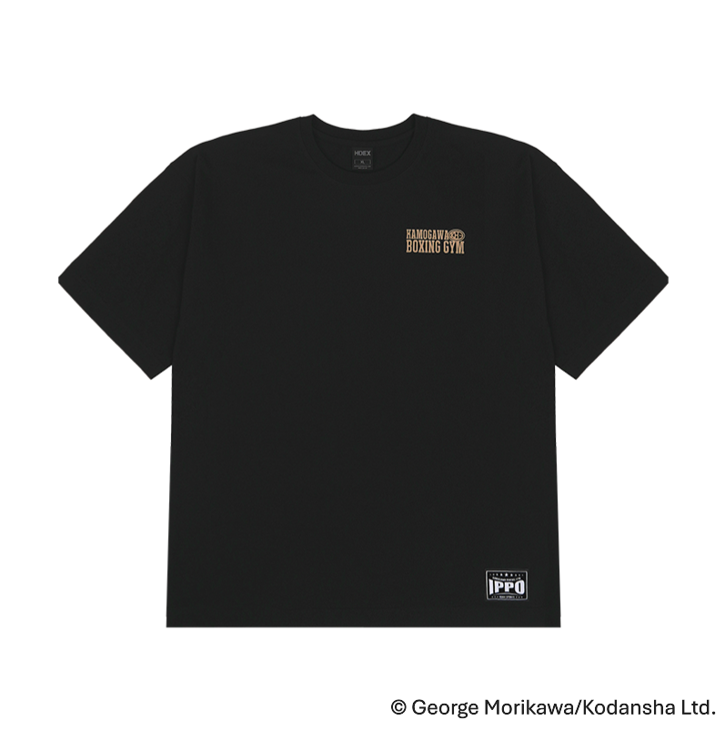 HDEX x 第一神拳 休閒短袖上衣 黑色