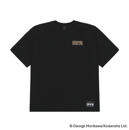 HDEX x 第一神拳 休閒短袖上衣 黑色