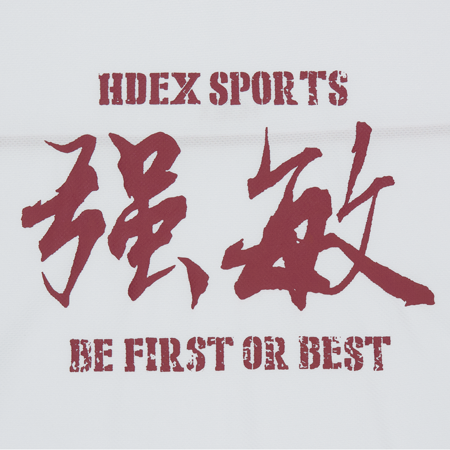 Strong Dexter Gaint Fit 透氣運動短袖上衣 白色