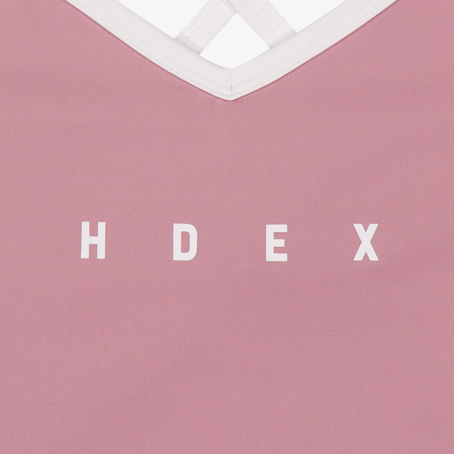 【新品早鳥優惠】Light Support Daily 美背交叉撞色運動背心 粉色